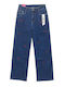 High Rise Women's Jean Pants in Wide Leg Style