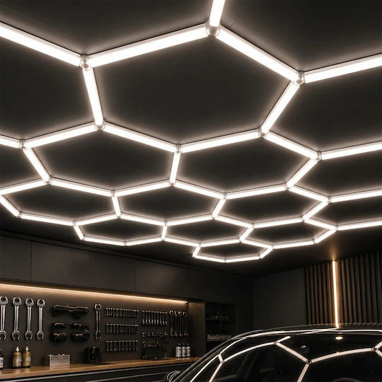 GloboStar LED Γραμμικό Φωτιστικό Οροφής 18W Φυσικό Λευκό IP20 με Ρυθμιζόμενη Ένταση Μ117.5xΒ3.5xΥ3.5εκ.