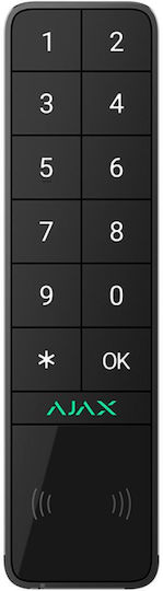 Ajax Systems Tastatură de alarmă fără fir în culoare neagră PN16588
