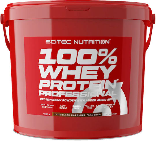 100% Whey Professional Протеин От Суроватка Без Глутен С Вкус Chocolate Hazelnut 4kg