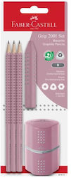 Faber-Castell Set De Papetărie Pentru Copii Cu Creion, Ascuțitoare Și Radieră 3 Bucăți Faber-Castell Set De Papetărie Pentru Copii Cu Creion, Ascuțitoare Și Radieră 3 Bucăți