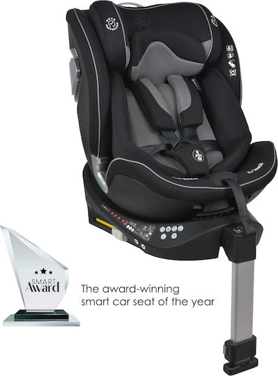 Bebe Stars Air Touch i-Size 360° Столче за кола i-Size с Isofix Черно 0-36 кг