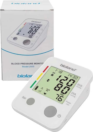 Bioland Bioland Digital Tensiometre de braț Automatic Oscilometric cu baterie Unisex