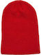 Beanie Ανδρικός Σκούφος Πλεκτός σε Κόκκινο χρώμα