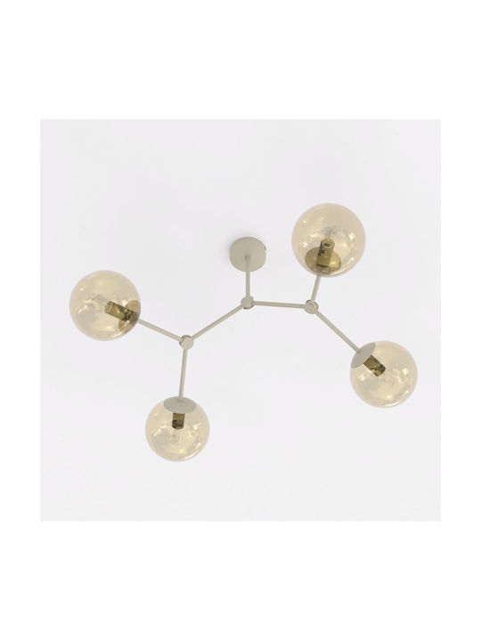 Emibig Plafonieră de Tavan Bej