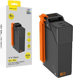 Blavec BJ-50 Tytan 20000mAh 65W Μαύρο