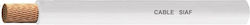 Silicone Fireproof Cable Siaf 1x0.5mm² White Sg...