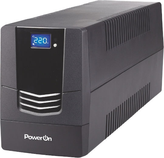 Power On VLD-2000 v2.0 UPS Line-Interactive 2000VA with 4 Schuko Outlets