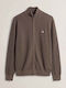 Men's Knitted Brown Cardigan