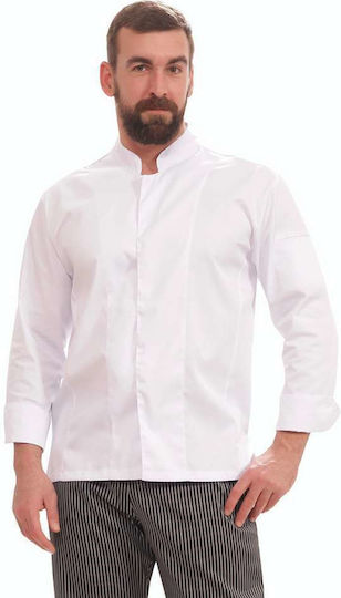 The Uniform Company Σακάκι Σεφ 100% Βαμβάκι Λευκό