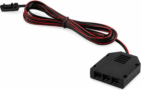 Lighting Accessories Connector Hub Mini 3 Distributor Led 3 Positions 12v 36w Black