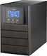 Power On TOL-1000 UPS (VFI) On-Line 1000VA Mit 3 Schuko Steckdosen