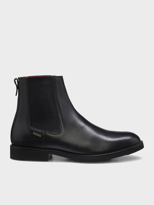 Leather Chelsea Boots Black