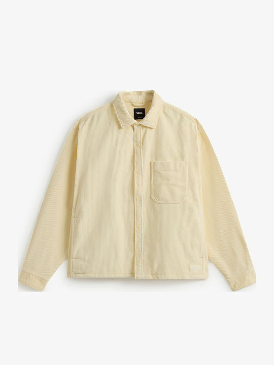 Vans Long Sleeve Corduroy Overshirt Almond Crisp