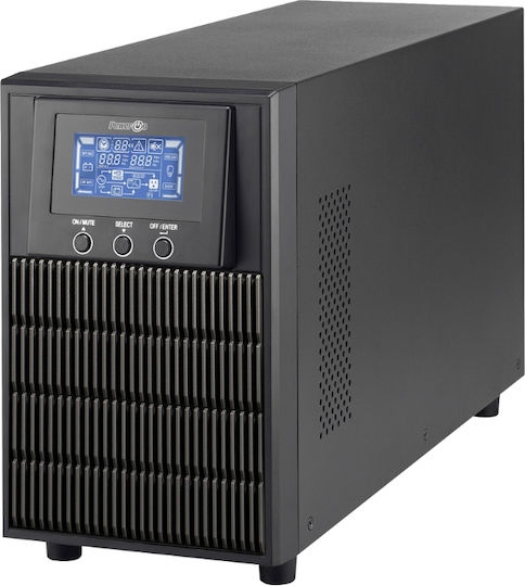 Power On TOL-2000 UPS On-Line 2000VA with 3 Schuko Outlets