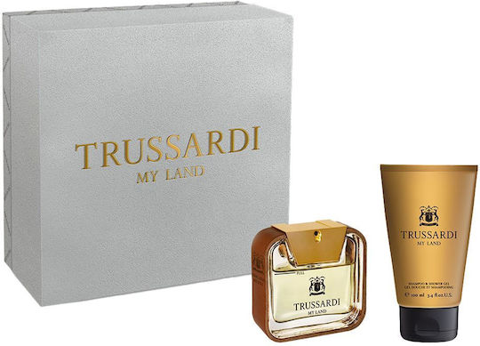 Trussardi My Land Мъжки комплект с Тоалетна вода