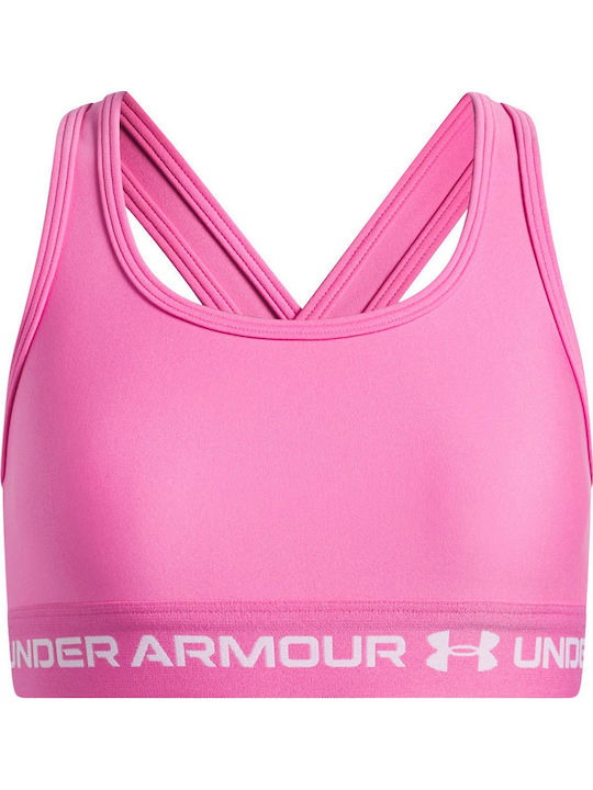 Under Armour Crossback Παιδικό Μπουστάκι Ροζ