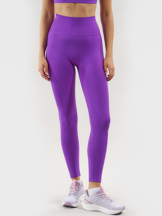 Admiral Women's Training Cropped Leggings Purple