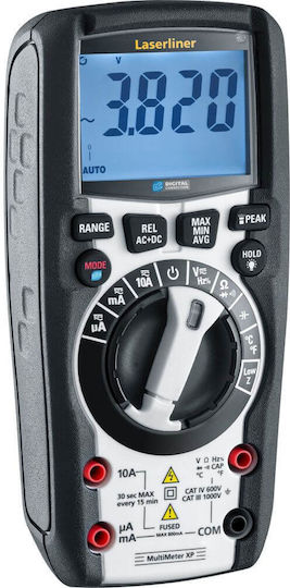 Laserliner Laserliner Digitalmultimeter mit Messung AC / DC / Widerstand / Kapazität / Temperatur