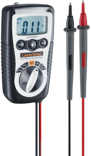 Laserliner Laserliner Digitalmultimeter mit Messung AC DC Widerstand LL-083.032E