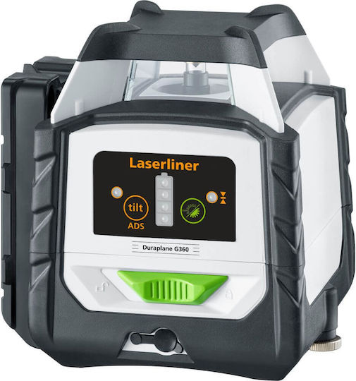 Laserliner Duraplane G360 RX Περιστροφικό Αλφάδι Laser Πράσινης Δέσμης 7.4V