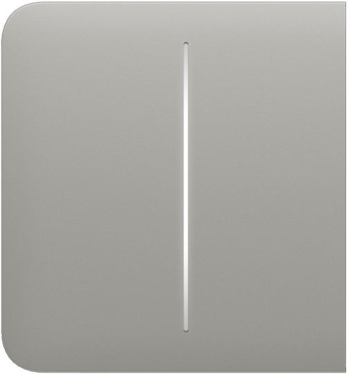 Ajax Side Button 2-Gang Oyster Side Front Plate Frame 2 3 4 or 5-Position Wireless Double Light Control Switch Beige