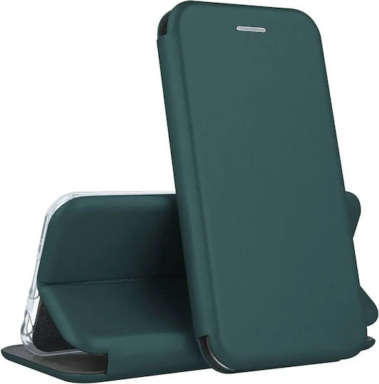 Book Piele Artificială Verde Redmi Note 15 Poco M8