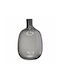 Dekorative Vase Glas Grau Φ17xΥ25cm