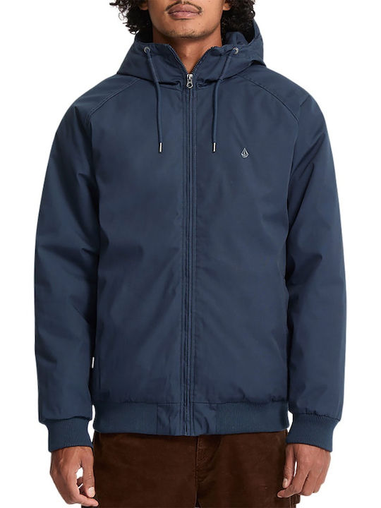 Volcom Herren Jacken Marineblau Hernan