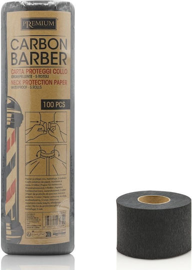 Hals-Papier Premium Einweg Carbon Barber Schwarz 500Stück