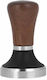 Tamper with Flat Surface 58mm in Brown Colour