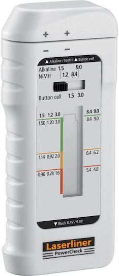 Laserliner LL-083.006E Ψηφιακό Battery Tester