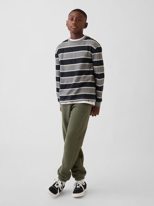 Kids Sweatpants Tweed Green