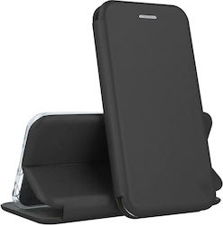 Book Piele Artificială Neagră (Galaxy A16 Oppo A16s)
