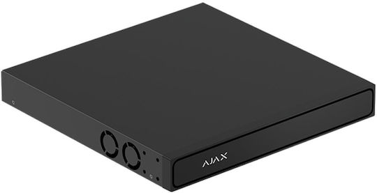 Ajax Systems H2DAC Überwachungsvideorekorder NVR 8 Kanäle mit Auflösung 4K