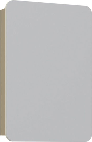 Hanah Home 785PNC1166 Bathroom Mirror from MDF with Cabinet 50x16cm Brown