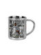 Koupakoupa Kylian Mbappe France Metallic Mug with Lid Brown 300ml