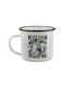 Koupakoupa Kylian Mbappe France Mug Enamel Black 360ml