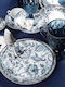Cryspo Trio White Porcelain Dinnerware Set 40pcs