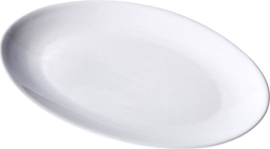 Tabletop Oval Servierplatte aus Porzellan