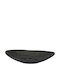 Tabletop Tabletop Servierplatte Oval Melamin Schwarz