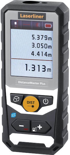 Laserliner Laser Entfernungsmesser DistanceMaster Plus 80 Bluetooth mit Messbereich 0,1m-80m