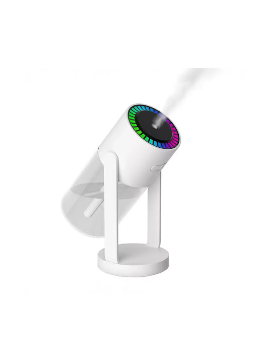 Andowl LED Устройство за ароматерапия Ултразвуково с Таймер Бяло 260ml Q-JS09