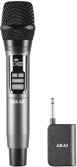 Akai Proffesional 110580-0006 Microfon Dinamic Fără Fir De Mână În Culoare Argintie