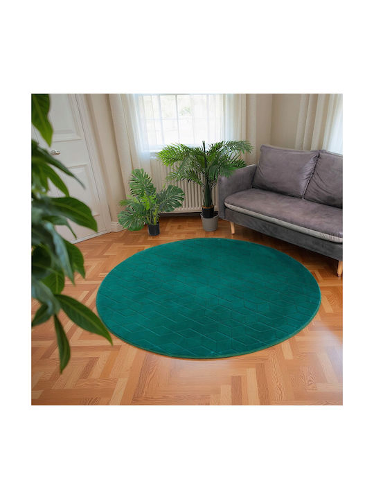 Strado Covor Rotund Verde Φ150cm