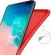 Back Cover Din Silicon Roșu Huawei Y6 2019