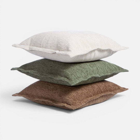 Nef-Nef Homeware Възглавница за Диван Venezia Зелена 50x50см