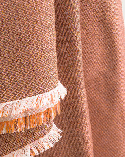 Rythmos Veracruz Cuverturi Pentru Canapea de Fotoliu Jacquard 180x160εκ. Roz-Măr Putred