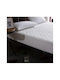 SteweHome Steppdecken Set Halbdoppel 195x215cm Weiß 2 Stück
