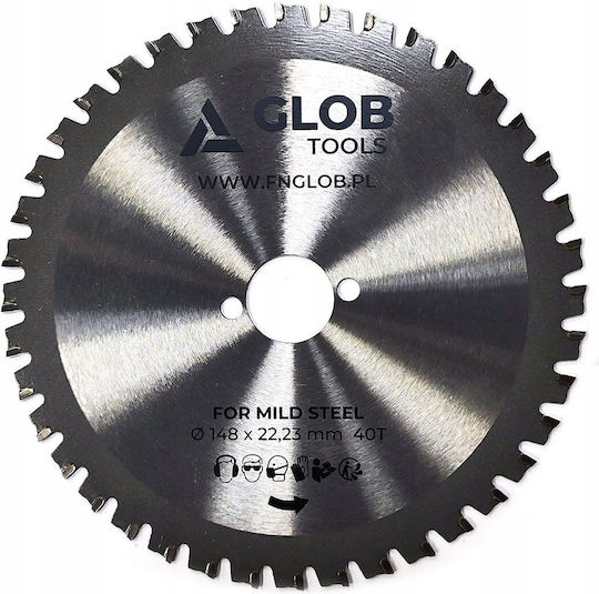 Glob Holz-Schleifscheibe mit 40 Zähnen 148mm